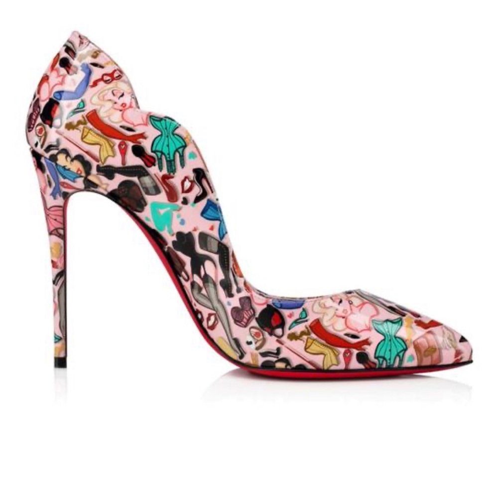 louboutin hot chick pump